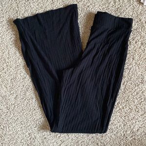 H&M flared black leggings